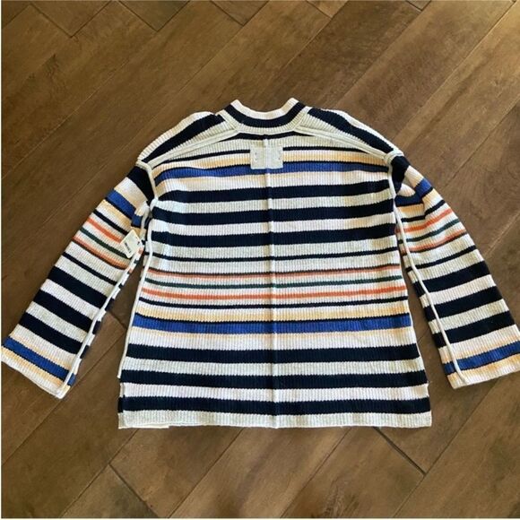 We the Free Sunny Stripe Sweater S - Picture 8 of 11